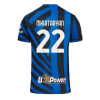 Maglia Calcio Inter Milan Henrikh Mkhitaryan #22 Prima Divisa 2024-25 Manica Corta